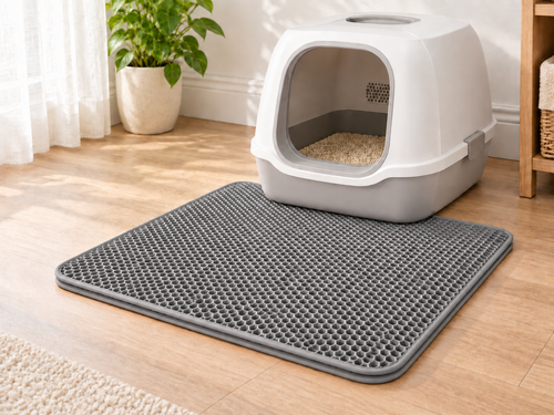 Double-Layer Cat Litter Trapping Mat